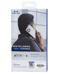 Накладка для i-Phone 15 Pro Max Keephone Non-Yellowing MagSnap прозрачный