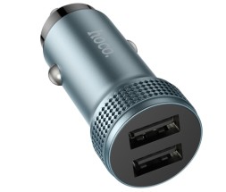 Автомобильное заряд. устр. Hoco Z49 2USB серое