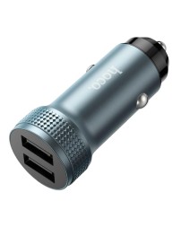 Автомобильное заряд. устр. Hoco Z49 2USB серое