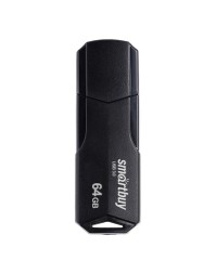 3.1 USB флеш накопитель SmartBuy 64GB CLUE Black (SB64GBCLU-K3)
