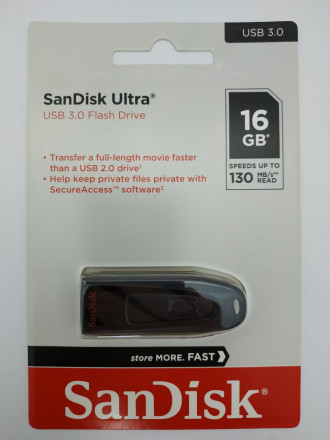 3.0 USB флеш накопитель SanDisk 16GB CZ48 Ultra (SDCZ48-016G-U46)