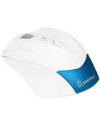 Мышь беспроводная Smartbuy 356AG (SBM-356AG-BW) /40 белая/голубая