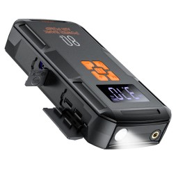 Пусковое устройство/насос для авто Hoco QS2 8000mAh/800A черное