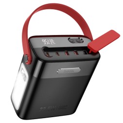 Powerbank Hoco J143 80000mAh 3USB/2C черный