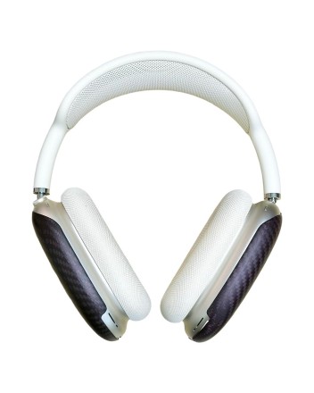  Карбоновый чехол на AirPods Max матовый темно-бордовый
