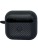  Силиконовый чехол для AirPods Pro c карабином под карбон чёрный