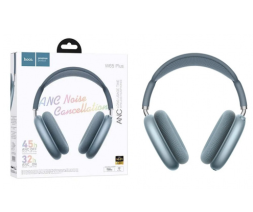 Стереонаушники Bluetooth полноразмерные Hoco W65 Plus ANC синие