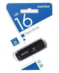 3.0 USB флеш накопитель Smartbuy 16GB Dock Black (SB16GBDK-K3)