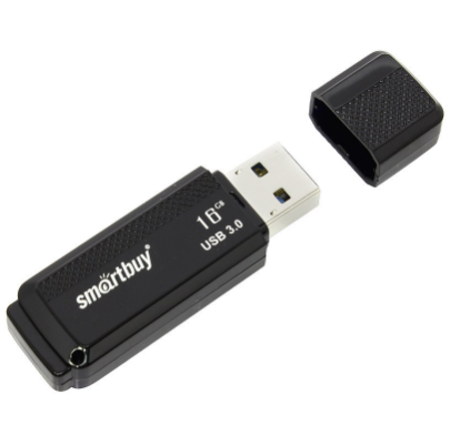  3.0 USB флеш накопитель Smartbuy 16GB Dock Black (SB16GBDK-K3)