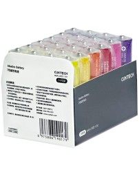 Батарейки CUKTECH AAA 24 шт цветные