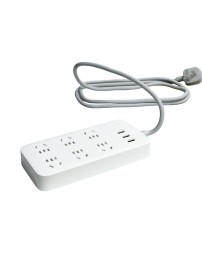 Сетевой удлинитель Mijia Power Strip 6 Sockets/3 USB Potrs (NRB4025CN) белый