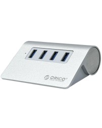 USB3.0 хаб Orico M3H4-V1-SV USB3.0х4 серебристый