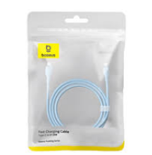 Кабель-зарядка Type-C на Lightning Baseus Pudding Series 20W 1.2м (P10355701311-00) голубой