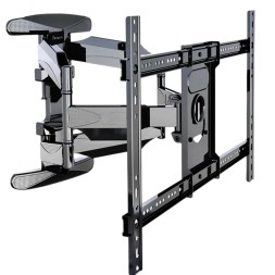 Кронштейн для телевизора 40-85" Model-P65 наклонно-поворотный черный