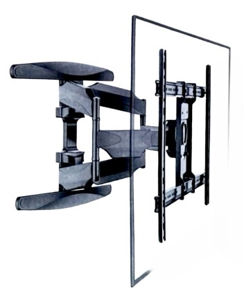  Кронштейн для телевизора 40-85" Model-P65 наклонно-поворотный черный