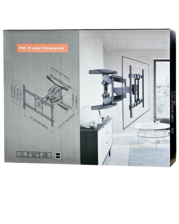  Кронштейн для телевизора 40-85" Model-P65 наклонно-поворотный черный