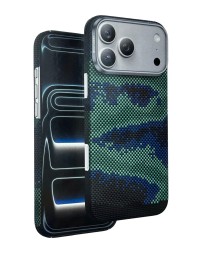 ΠΠ°ΠΊΠ»Π°Π΄ΠΊΠ° Π΄Π»Ρ i-Phone 17 Pro Keephone Kevlar Starry MagSnap ΡΡΡΠ½ΠΎ-Π·Π΅Π»Π΅Π½ΡΠΉ