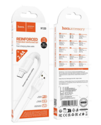 Usb Кабель-зарядка Micro Hoco X120 3A 1м белый