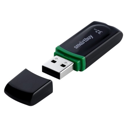  USB флеш накопитель Smartbuy 32GB Paean Black (SB32GBPN-K)