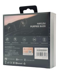 Наушники беспроводные Bluetooth Haylou OW01 Purfree черные
