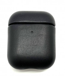 Кожаный чехол для AirPods 1/2 K-DOO LuxCraft черный