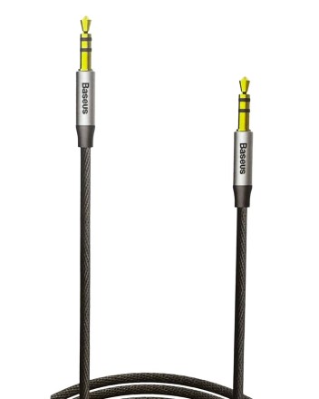  Аудиокабель AUX 3.5мм Baseus M30 100см (CAM30-BS1) черный