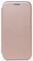 Чехол-книжка Samsung Galaxy A51 Fashion Case кожаная боковая розовое золото