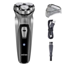 Электробритва Enchen BlackStone Electric Shaver серебристая