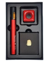 Электрический триммер для носа Huanxing HN9 красный