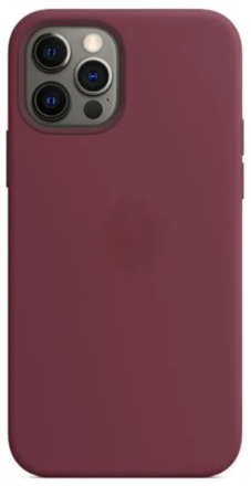  Чехол-накладка i-Phone 14 Pro Silicone icase №52 бордовый