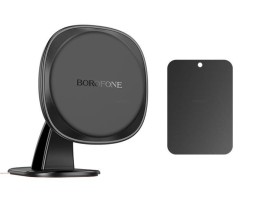 Держатель в автомобиль на торпеду Borofone BH103 магнитный черный
