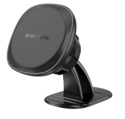 Держатель в автомобиль на торпеду Borofone BH103 магнитный черный