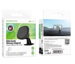 Держатель в автомобиль на торпеду Borofone BH103 магнитный черный