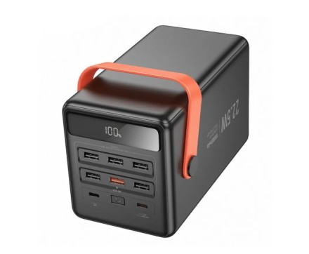  Powerbank Hoco J142 100000mAh 6USB/2C черный