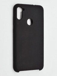Накладка для Samsung Galaxy A11 Silicone cover черная