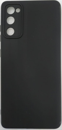Чехол-накладка для Samsung Galaxy S20FE/S20 Lite силикон матовый чёрный