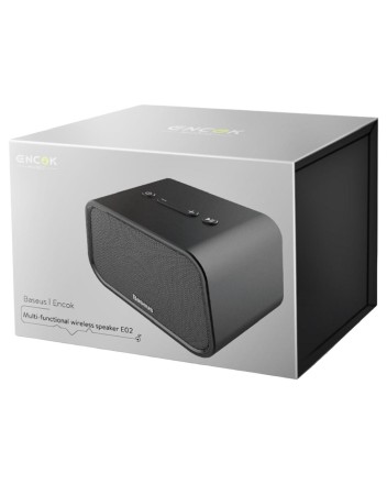  Bluetooth колонка Baseus Encok E02 (NGE02-01) черная