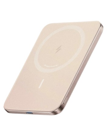  Powerbank с беспроводной зарядкой Anker Nano Ultra-Slim 5000mAh 5W/7.5W 1C (A1665) золотой