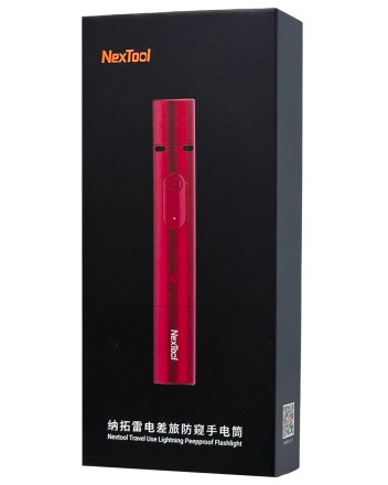  Фонарик NexTool Lightning Peep-proof Flashlight NE20043 красный