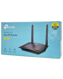 Wi-Fi роутер Tp-Link TL-MR100 N300 10/100BASE-TX/4G cat.4 черный