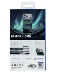 ΠΠ°ΠΊΠ»Π°Π΄ΠΊΠ° Π΄Π»Ρ i-Phone 17 Pro Max Keephone Kevlar Starry MagSnap ΡΡΡΠ½ΠΎ-Π·Π΅Π»Π΅Π½ΡΠΉ