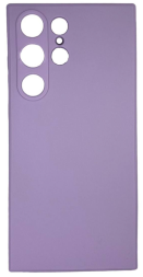 Накладка для Samsung Galaxy S23 Ultra силикон матовый лаванда