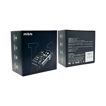 Умные часы Mibro T1 XPAW006 EU С русским языком черные