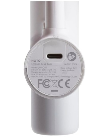  Клеевой пистолет аккумуляторный Hoto Little Electric Glue Gun QWRJQ001 белый