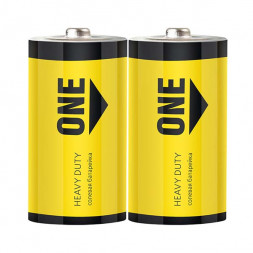 Батарейка солевая Smartbuy ONE R20/2S (24/288)  (SOBZ-D02S-Eco)