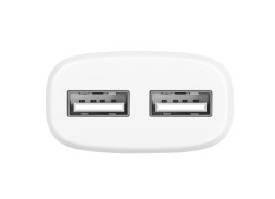 Сетевое зар. устр. Hoco C12 с шнуром Micro 2USB 2.4A белое