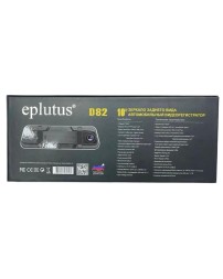 Автомобильный видеорегистратор-зеркало Eplutus D82 10&quot;/1080P черный