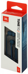 Наушники с микрофоном JBL T110 1.2м синие
