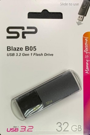 3.2 USB флеш накопитель Silicon Power 32GB Blaze B05 Black