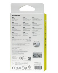 Кабель-зарядка Type-C на Type-C Baseus Cafule 2м (CATKLF-ALG1) 100W черный